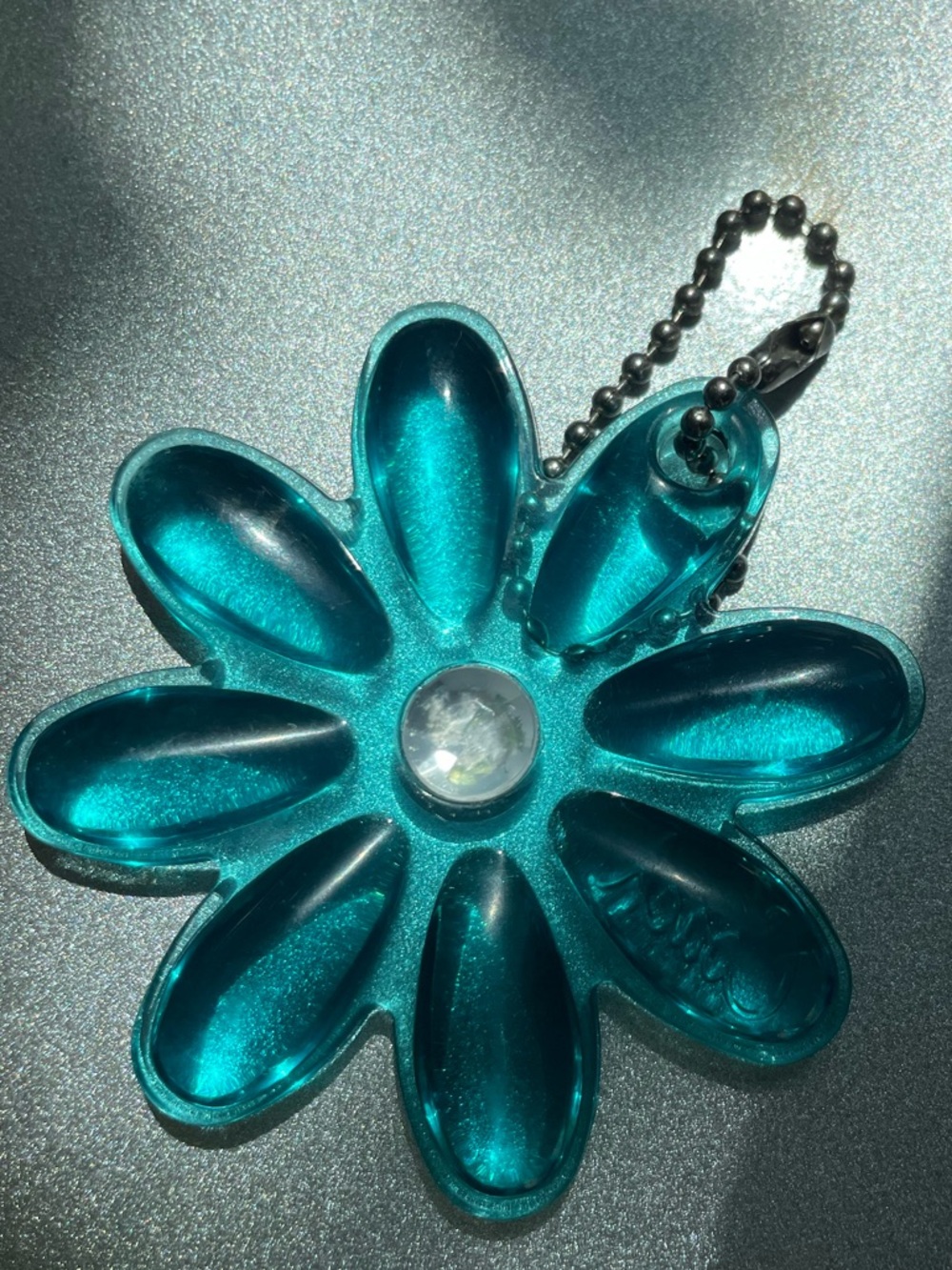 Coach Daisy Blue Bag Charm